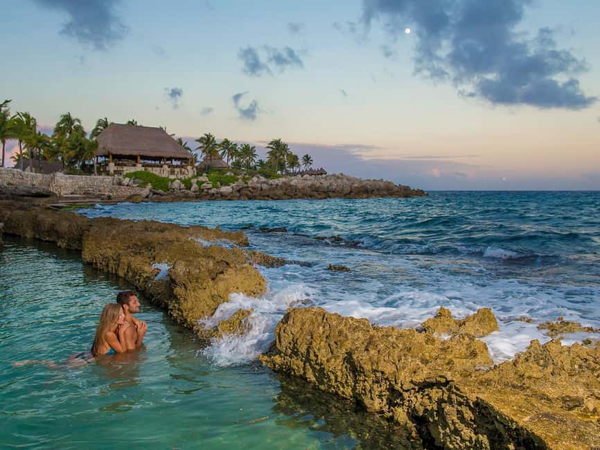 From Playa del Carmen: Xcaret Plus Park, the complete experience - Plus Area comfort: lockers, changing rooms, and a smoother start