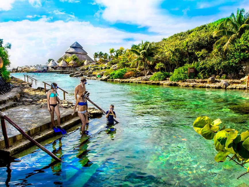 From Riviera Maya: Xcaret Park Plus, the complete experience - Three underground rivers: what’s included and how to prep