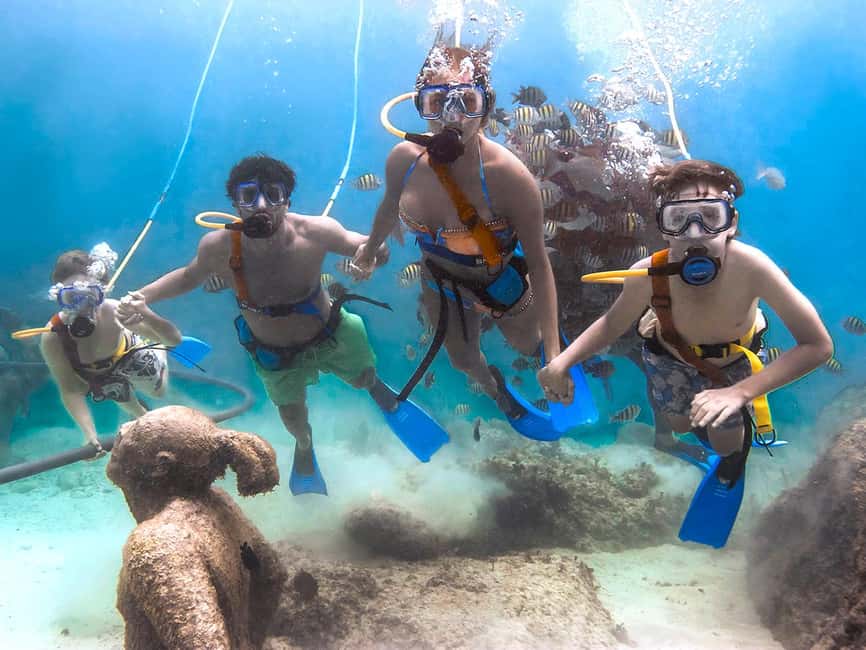 From Riviera Maya: Xcaret Park Plus, the complete experience - Beaches, coves, and natural pools: downtime that still feels like part of the show
