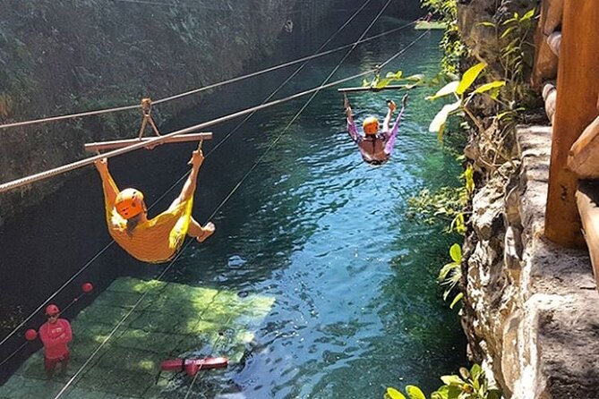 Full Day Tour to Xplor with everything included - Zip lines and hammock lines: the thrill factor you can feel