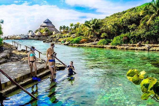 Full day Xcaret Plus & Buffet & from Cancun & Playa del Carmen - The Beach and Natural Pools: Where Your Day Feels Like Vacation