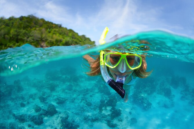 Garrafon Park in Isla Mujeres from Cancun - Your meal timeline: breakfast, snacks, lunch, then more food