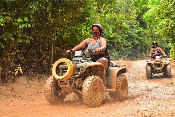 Great Adventure in middle of the Jungle. ATV experience, Ziplines and cenote - Lunch, Snacks, and That Optional VIP Twist