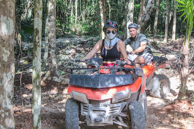 Half Day in Cancun Atvs Ziplines and Cenote Park - Lockers and photos: why your phone may not be your friend