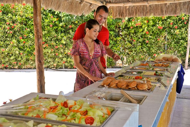 Isla Mujeres : All Inclusive Albatross Plus Tour with Transportation - Playa Norte Beach Club: Bunk Beds, Buffet, and Open Bar Time