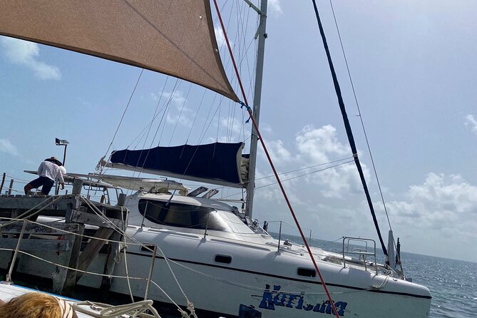 Isla Mujeres Basic Tour in Catamaran with Snorkel and Open Bar - Price and value: $59 plus the dock fee math
