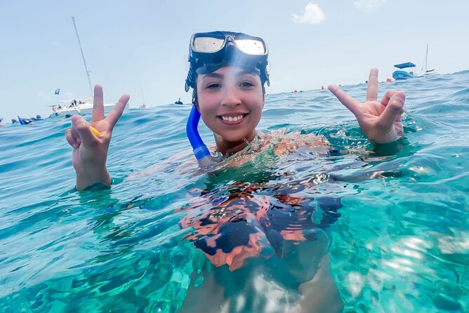 Isla Mujeres Basic Trip with Snorkel and Open Bar - Cancun to Isla Mujeres, Catamaran Style (Starting at Playa Tortugas)