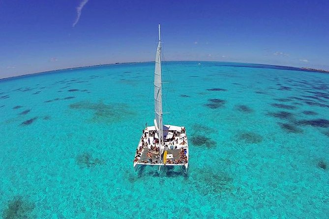 Isla Mujeres Catamaran Adventure All Inclusive from Cancun - Private beach club + buffet lunch: the part that keeps hunger from ruining the vibe