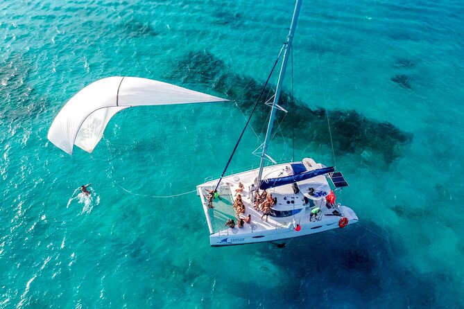 Isla Mujeres Catamaran from Cancun with Open bar and lunch - From Hotel to Marina Sailaway: Getting There Without Stress