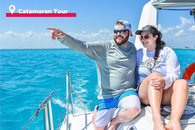 Isla Mujeres Catamaran + Snorkel + Open Bar on board + Buffet - A floating day trip: how the vibe actually feels