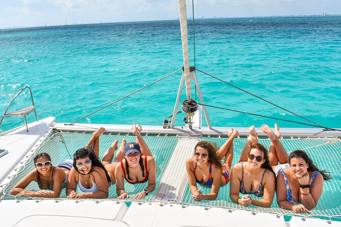 Isla Mujeres Catamaran Tour with Snorkel, Open bar and Transport - Boat size and real safety comfort: think beyond the word snorkeling