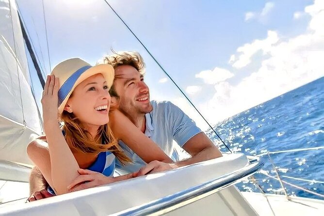 Isla Mujeres Catamaran Unlimited! from Cancun & Playa del Carmen - The exclusive beach club stop: buffet, loungers, and Playa Norte time
