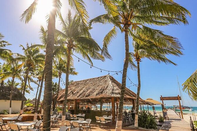 Isla Mujeres Cruise with Beach Club, Snorkel, Lunch and Open Bar - Lunch buffet and the beach-club reality