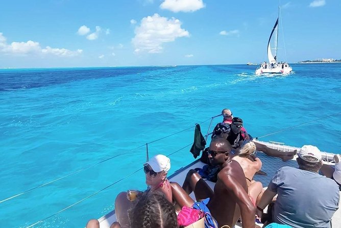 Isla Mujeres Premium Catamaran Tour with transportation from Playa del Carmen - From Playa del Carmen pickup to the marina check-in