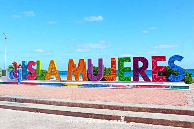 Isla Mujeres Premium Tour Transportation & Dock fee Included - IXI Beach Club buffet lunch: easy food after the water