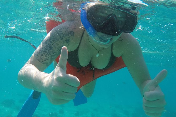 Isla Mujeres Snorkeling Tour Adventure - Stop 1: Lighthouse Reef Shallow Snorkel With Easy Sight Lines