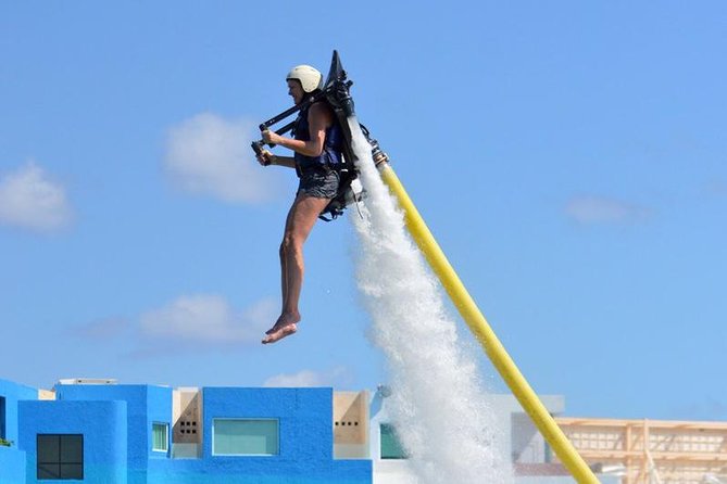 Jetpack Adventure in Cancun (Only for Brave Travelers) - The big view: flying over Nichupté Lagoon