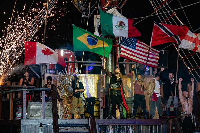 Jolly Roger Pirate Show and Dinner in Cancun - A galleon show that plays well for families and couples
