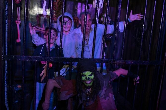 Jolly Roger Pirate Show and Dinner in Cancun - Boarding the Jolly Roger: comfort downstairs, big views upstairs