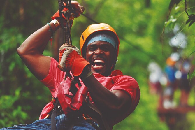 Jungle Adventure from Cancun: ATVs, ziplines, cenote and fun! - Zipline over the trees: quick thrills with real rules
