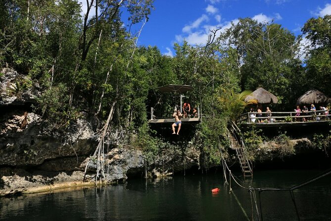 Jungle Adventure from Cancun: ATVs, ziplines, cenote and fun! - ATV time through the Mayan jungle: more fun than it looks on paper