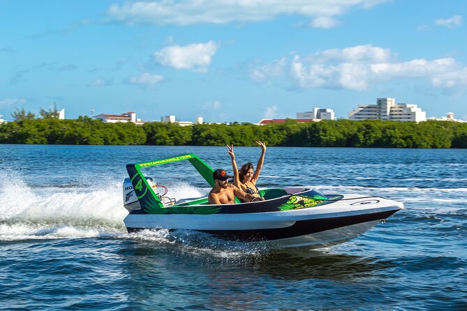 Jungle Tour Adventure Cancun: Jungle Tour Cancun Explore - Check-in at Marina Chac Chi and the boat setup you’re given