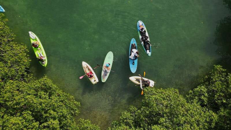 Kayak Tour in Cancun with Photos included - Marina Kaybal (KM 3.5) and the ramp launch: getting started without confusion