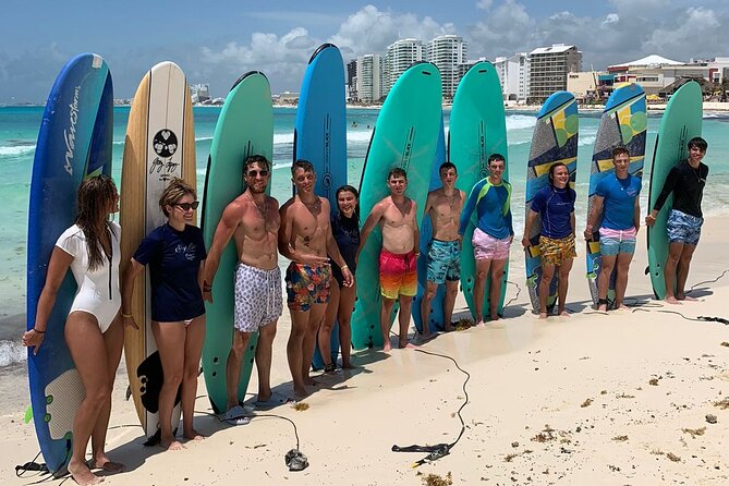 Learn to Surf in 1 Easy Lesson in Cancún - Included Gear: You Show Up in a Swimsuit and That’s It