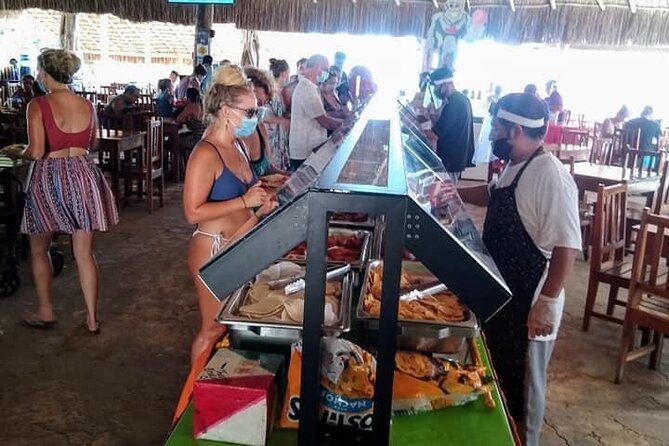Live The Luxury Catamaran Isla Mujeres Tour in Cancun - Snorkeling at El Meco Reef: fun if conditions cooperate