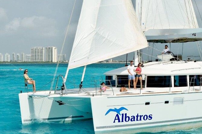 Luxury Catamaran Tour to Isla Mujeres with Transportation - Key things to know at a glance