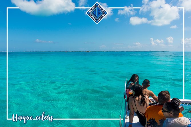 Luxury Catamaran tour to Isla Mujeres with Transportation from Cancun - Group size: 47 passengers means it can still feel lively
