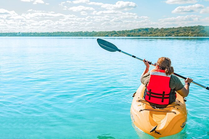 MAGIC BACALAR, 7 Colors Lagoon & Cenote Azul. Transport included - A Full-Day Bacalar Morning From Cancun