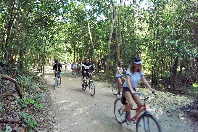 Maya Adventure from Cancun Coba and Tulum Ruins with Cenote swim - Stop 1: Coba ruins and the smart way to climb Nohoch Mul