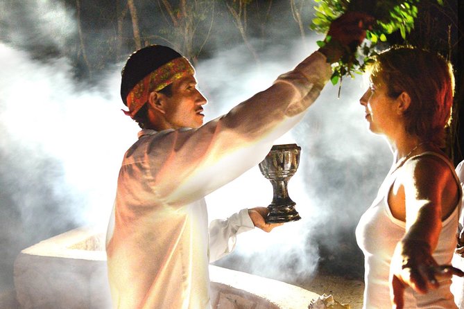 Maya Temazcal Night Ceremony from Cancun with Cenote Swim and Dinner - Cenote swim after sweating: cooling off in a sacred setting