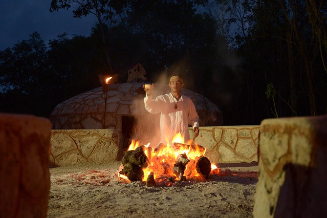Maya Temazcal Night Ceremony from Cancun with Cenote Swim and Dinner - How far from Cancun: timing and transport reality