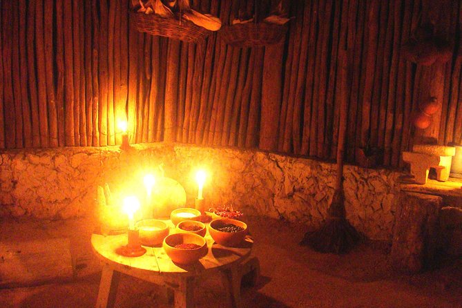 Mayan Ceremonial Night: Temazcal, Cenote Swim and Dinner from Playa del Carmen - Entering the temazcal: hot stones, herbs, and copal resin