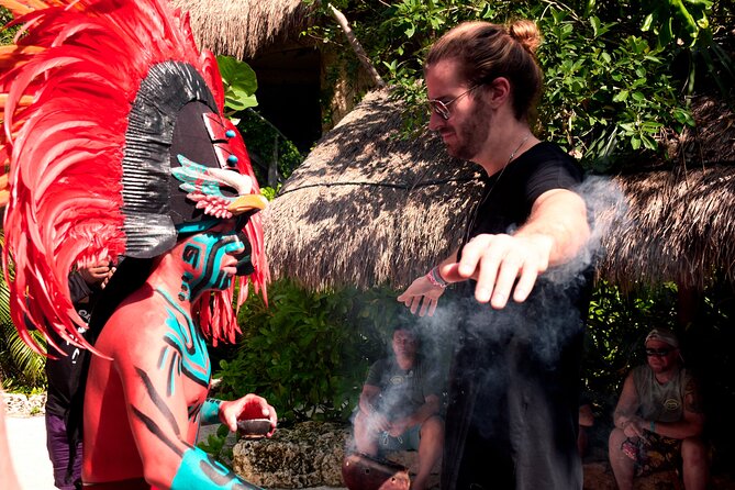 Mayan Ritual + Speed Boat Tour + Snacks - Nichupté Lagoon by Speedboat: Mangroves, Reef Snorkeling, and Real Timing