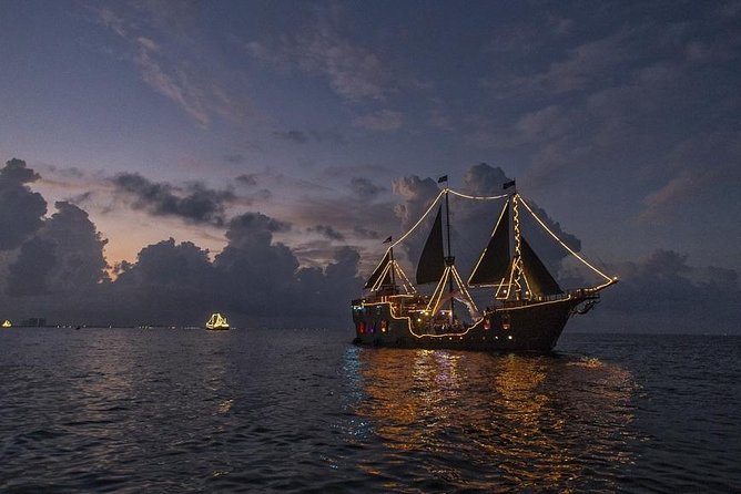 Night Pirate Show in Cancun aboard a Pirate Ship Lobster Dinner - Boarding Captain Hook Cancun: What Your Evening Timing Really Looks Like