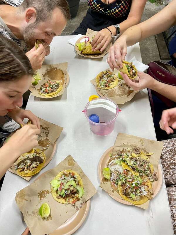 Night Tacos & Marquesitas With a Cancún Native - What you’ll actually eat: tacos, drinks, and portion reality