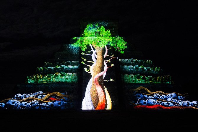 Oncelife experience of CHICHEN ITZA NIGHT SHOW. Cenote and Valladolid included. - Don Tadeo tequila stop and the Mayan Village walk