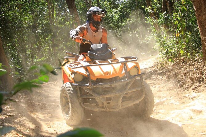 Playa del Carmen Maya Adrenaline Day ATV Zipline and Cenote - Group Size: small enough for energy, big enough for logistics