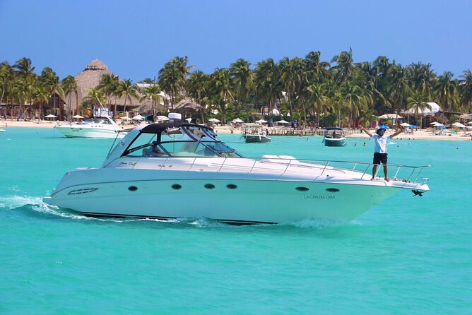 Private 50FT Yacht Rental in Cancún P8 - From Calle Sunset Marina to Time on the Water