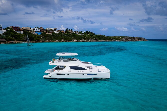 Private All Inclusive Sunset DJ Cruise – 51' Leopard Cancun - What you actually do onboard: DJ energy, dancing on deck, and dinner while you cruise