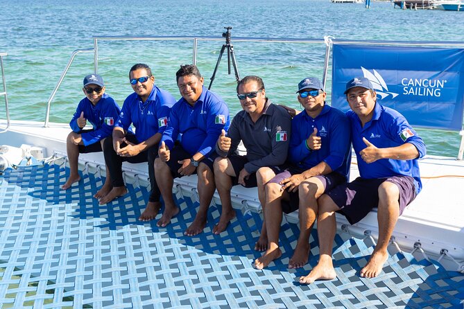 Private Catamaran from Cancun to Isla Mujeres | For up to 100 pp - Included Drinks and Gear: Small Details That Save Your Day