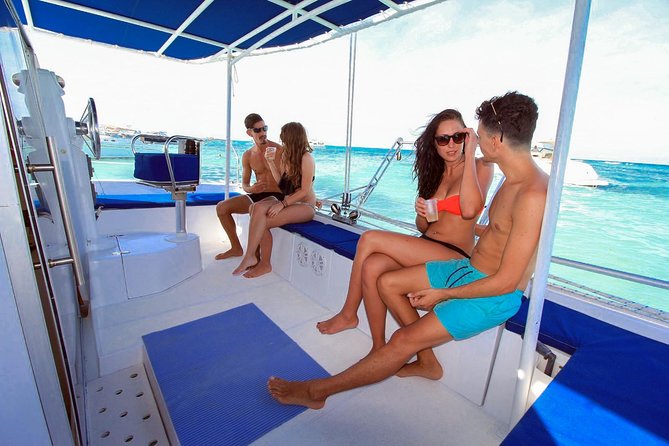 Private Catamaran from Cancun to Isla Mujeres | For up to 25 ppl - Playa Norte Swim Break: One Hour That Changes the Mood