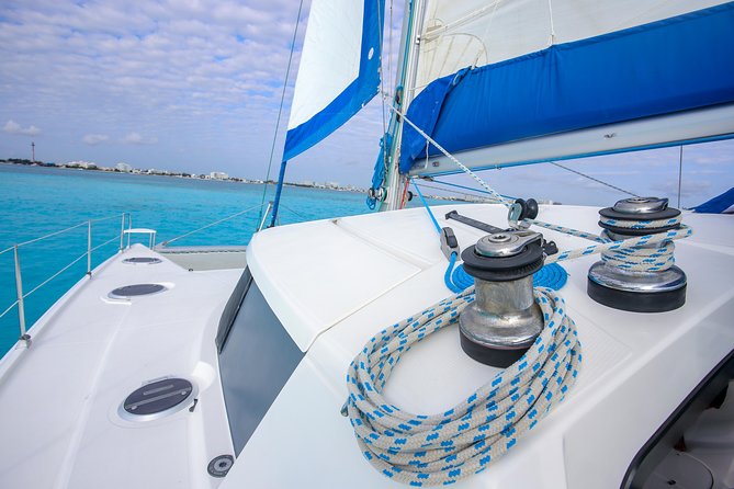 Private Catamaran from Cancun to Isla Mujeres | For up to 30 pp - A private catamaran day that starts in Cancun and ends at Playa Norte