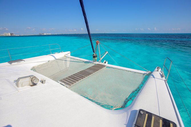 Private Catamaran from Cancun to Isla Mujeres | For up to 40 pp - Isla Mujeres Time on the 7-Hour Day: How to Use It