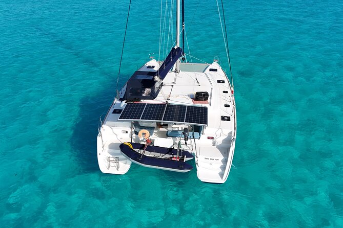 Private Catamaran Tour Super to Isla Mujeres - Music, Crew Energy, and the Photo Factor on the Ride Back