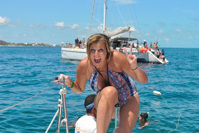 Private Catamaran Tour to Isla Mujeres with Snorkeling from Cancun - A Private Catamaran Plan for Isla Mujeres in About Six Hours