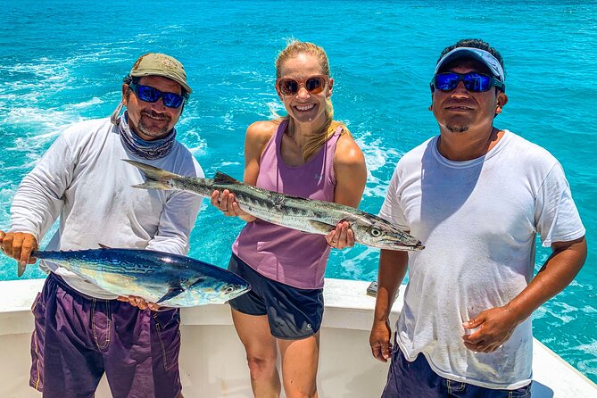 Private Deep Sea Fishing Tour in Isla Mujeres and Cancun - Gear, bait, and help on the fight: what’s included in practice